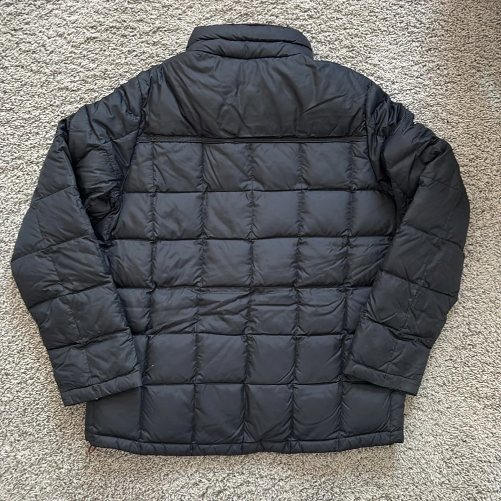 Land’s End Men's Black Quilted Puffer Jacket
